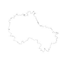 Mapa de una región de Puebla