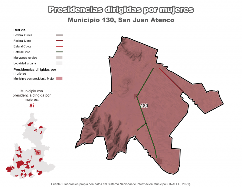 Presidencias dirigidas por mujeres - San Juan Atenco