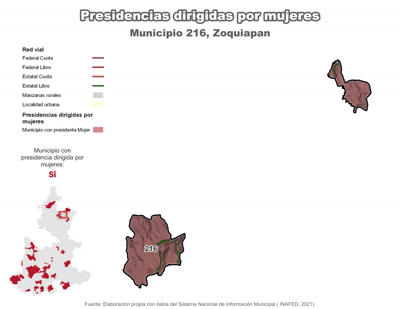 Presidencias dirigidas por mujeres - Zoquiapan