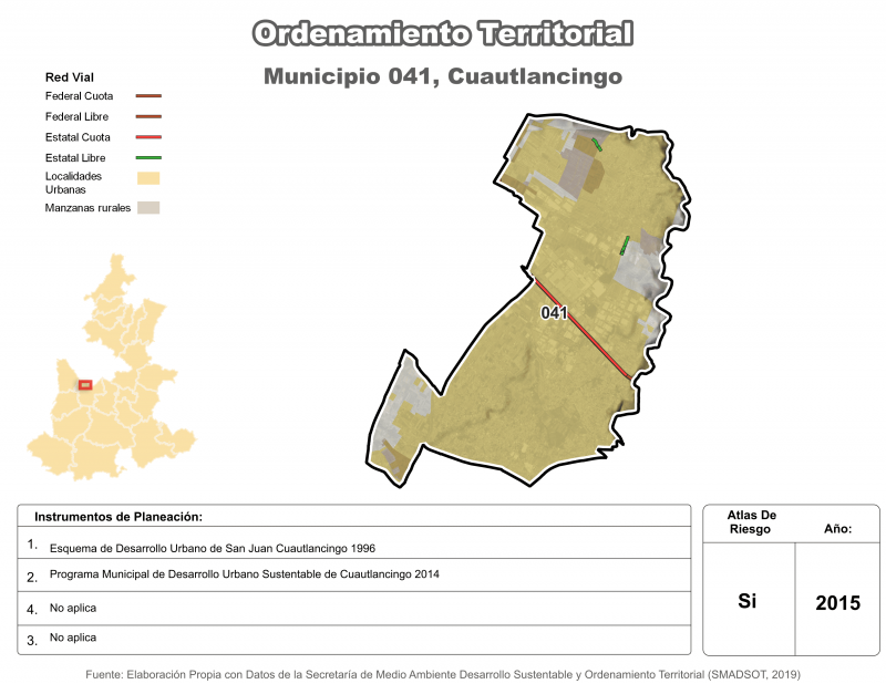 Ordenamiento territorial - Cuautlancingo