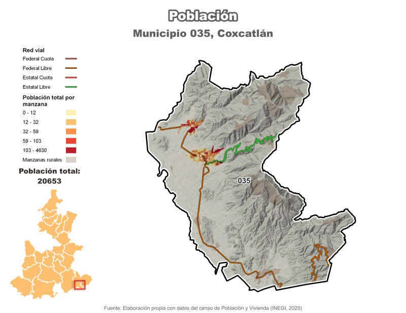 Población - Coxcatlán