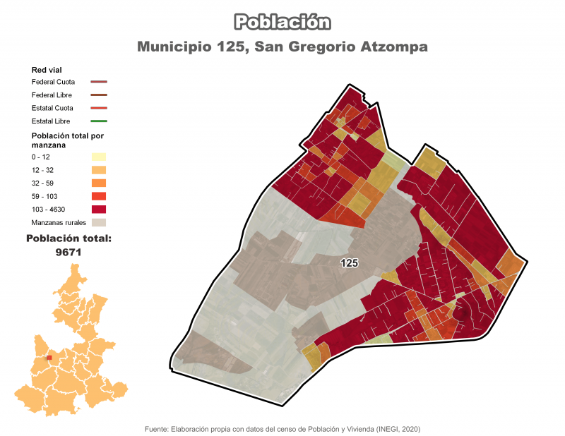 Población - San Gregorio Atzompa