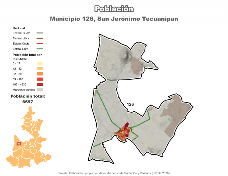 Población - San Jerónimo Tecuanipan