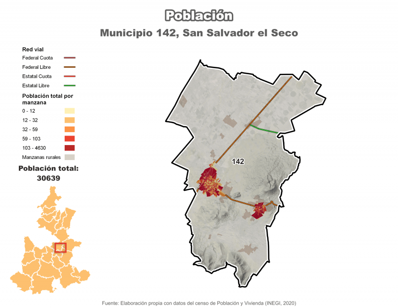Población - San Salvador el Seco
