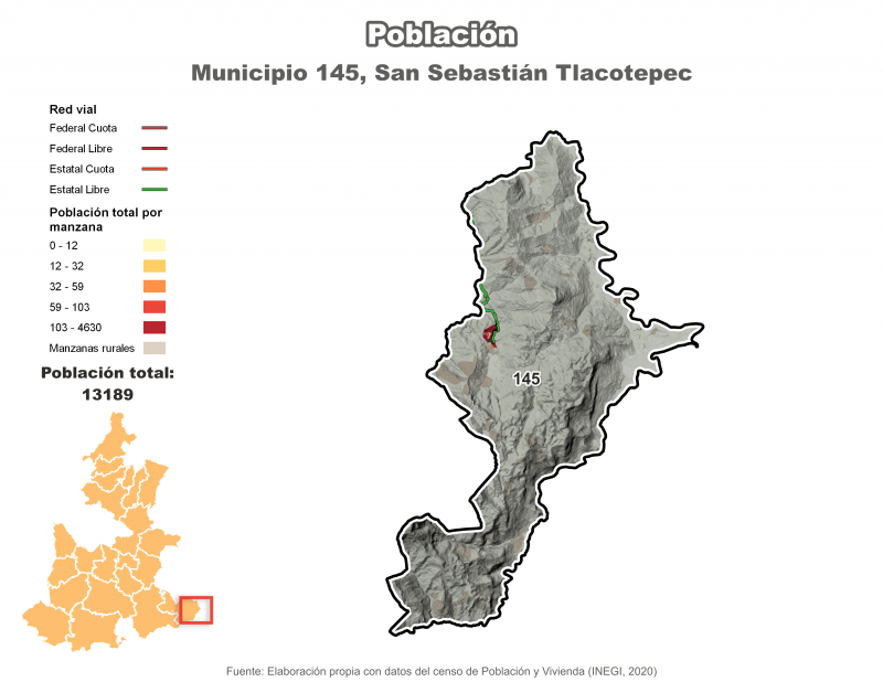 Población - San Sebastián Tlacotepec