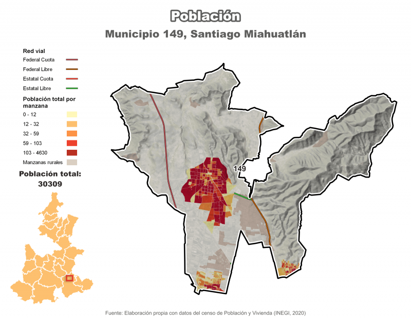 Población - Santiago Miahuatlán