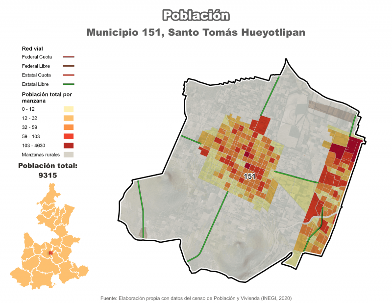 Población - Santo Tomás Hueyotlipan