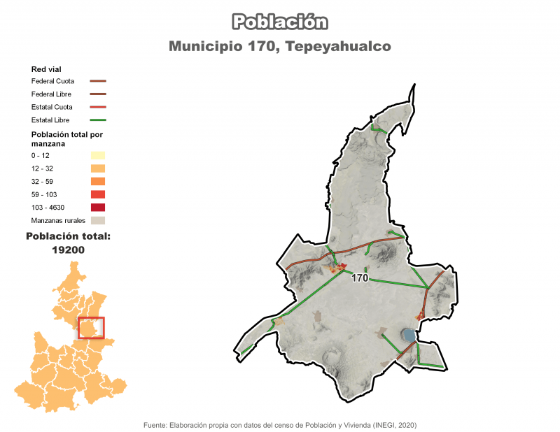 Población - Tepeyahualco