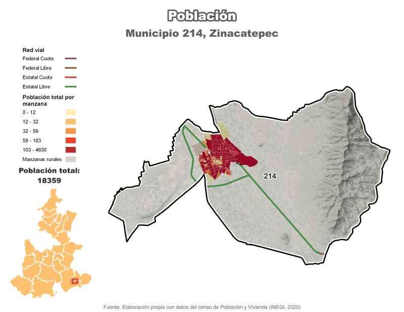 Población - Zinacatepec