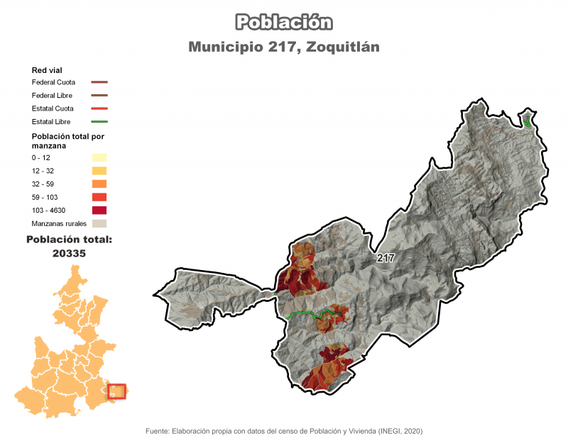 Población - Zoquitlán