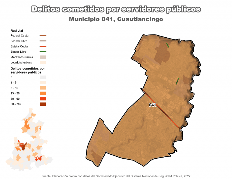 Delitos cometidos por servidores públicos - Cuautlancingo