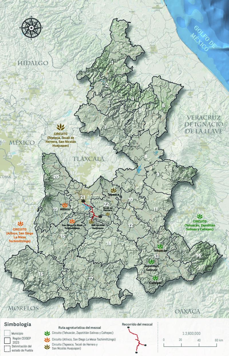 Ruta agroturística del mezcal
