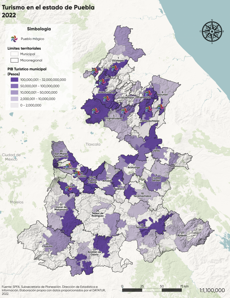 Turismo del estado de Puebla