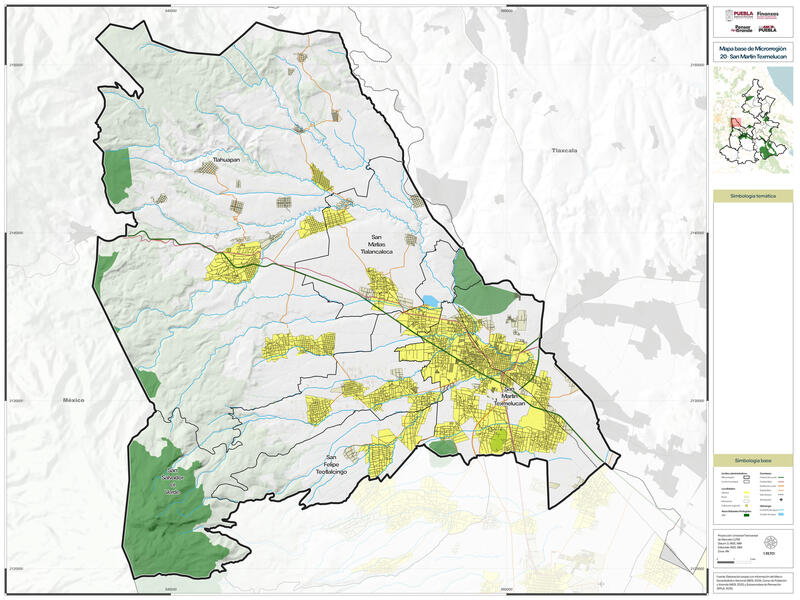 Microrregión 20. San Martín Texmelucan