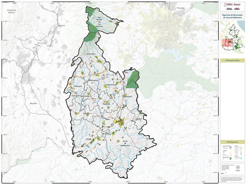 Microrregión 22. Izúcar de Matamoros