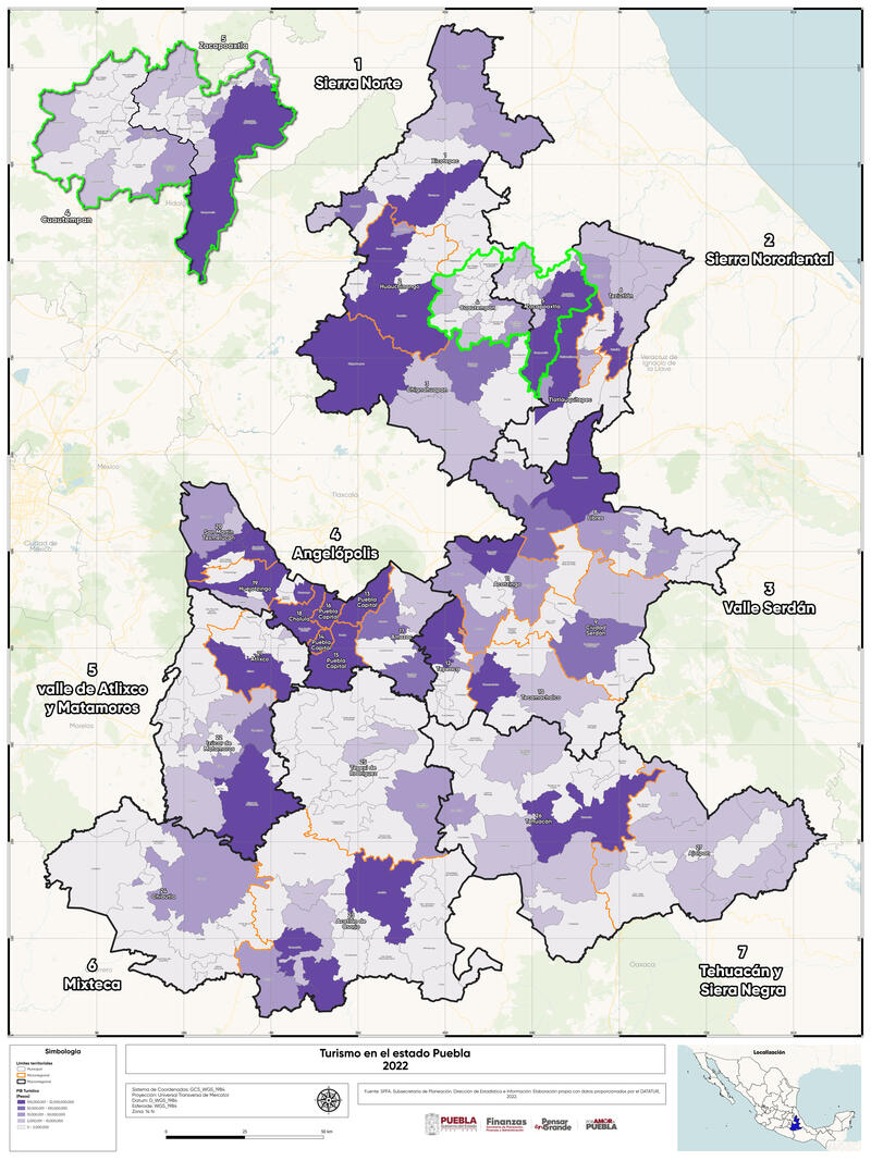 Turismo del estado de Puebla
