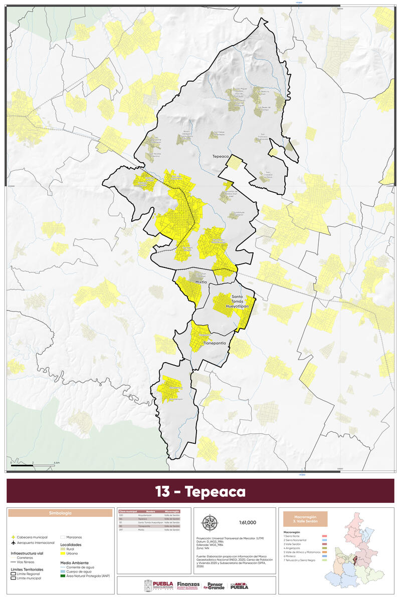 Microrregión 13. Tepeaca