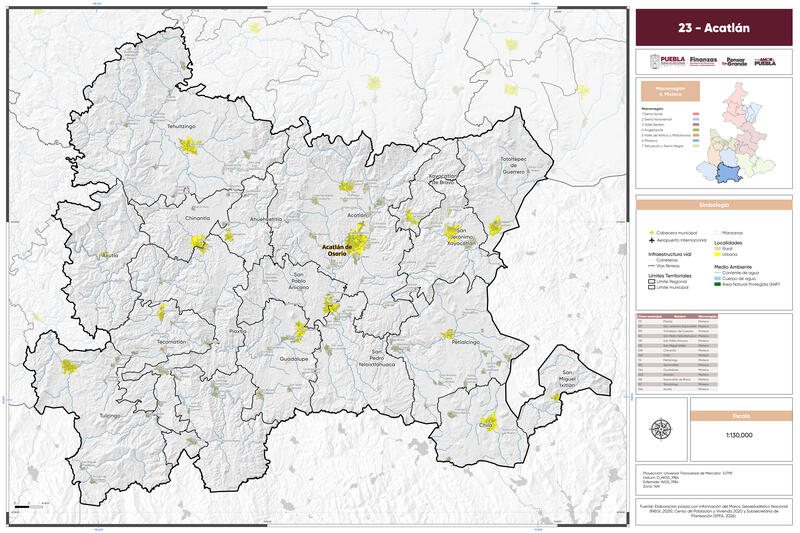 Microrregión 23. Acatlán