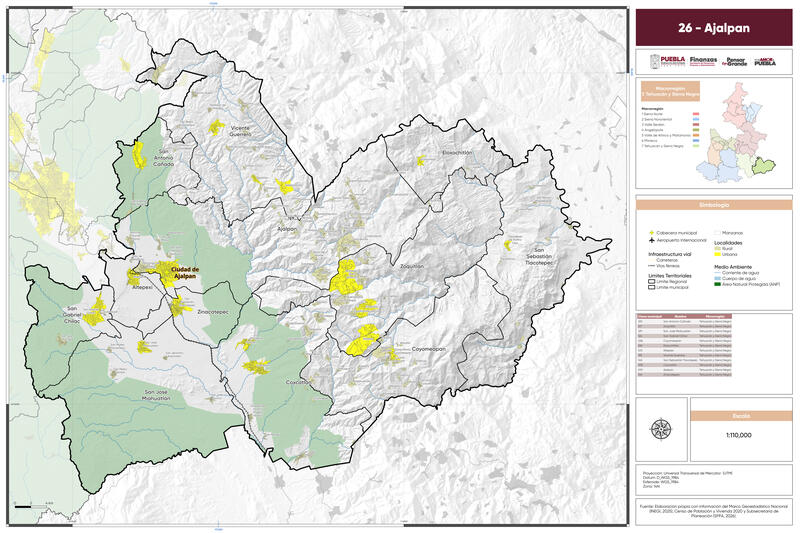 Microrregión 26. Ajalpan