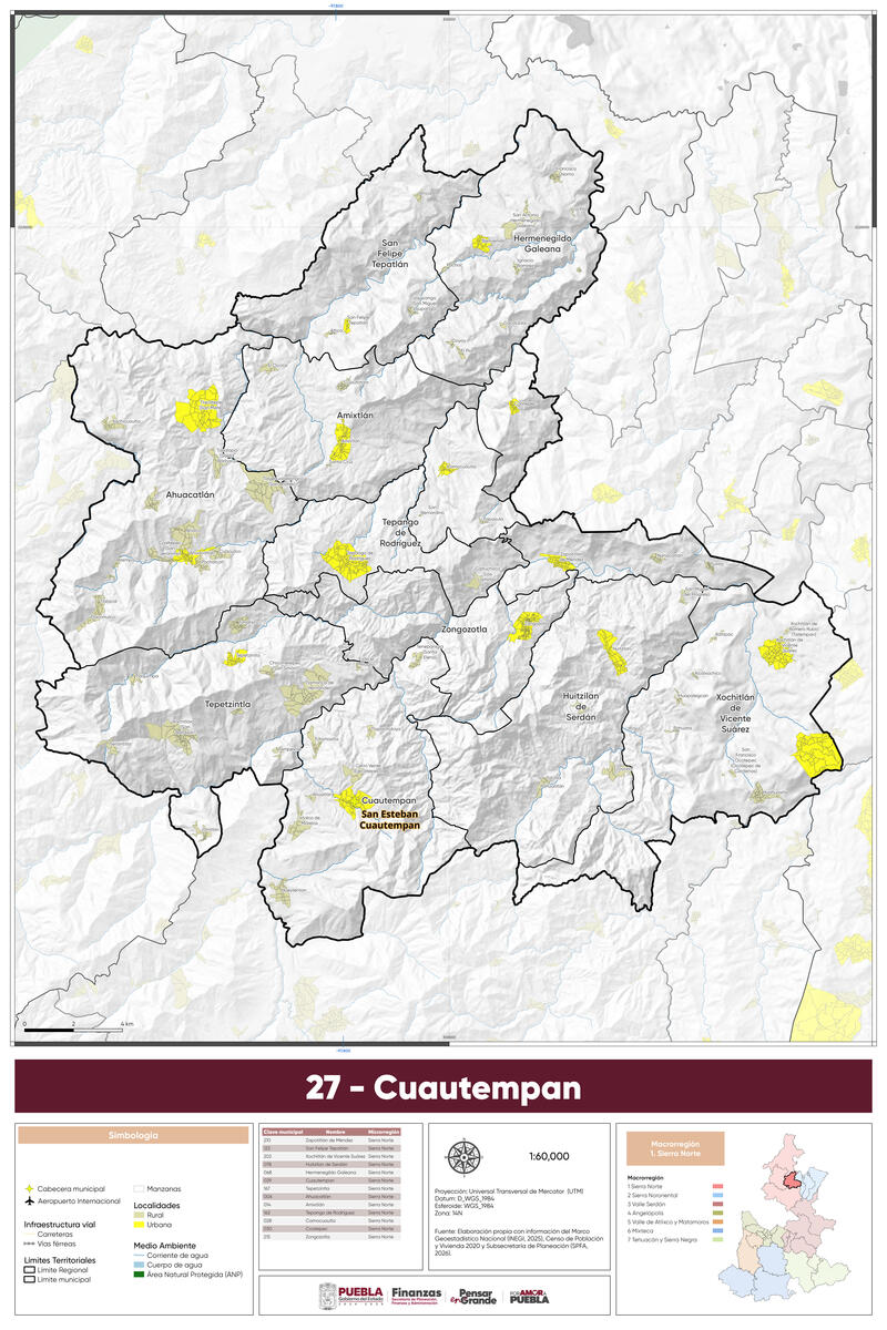 Microrregión 27. Cuautempan