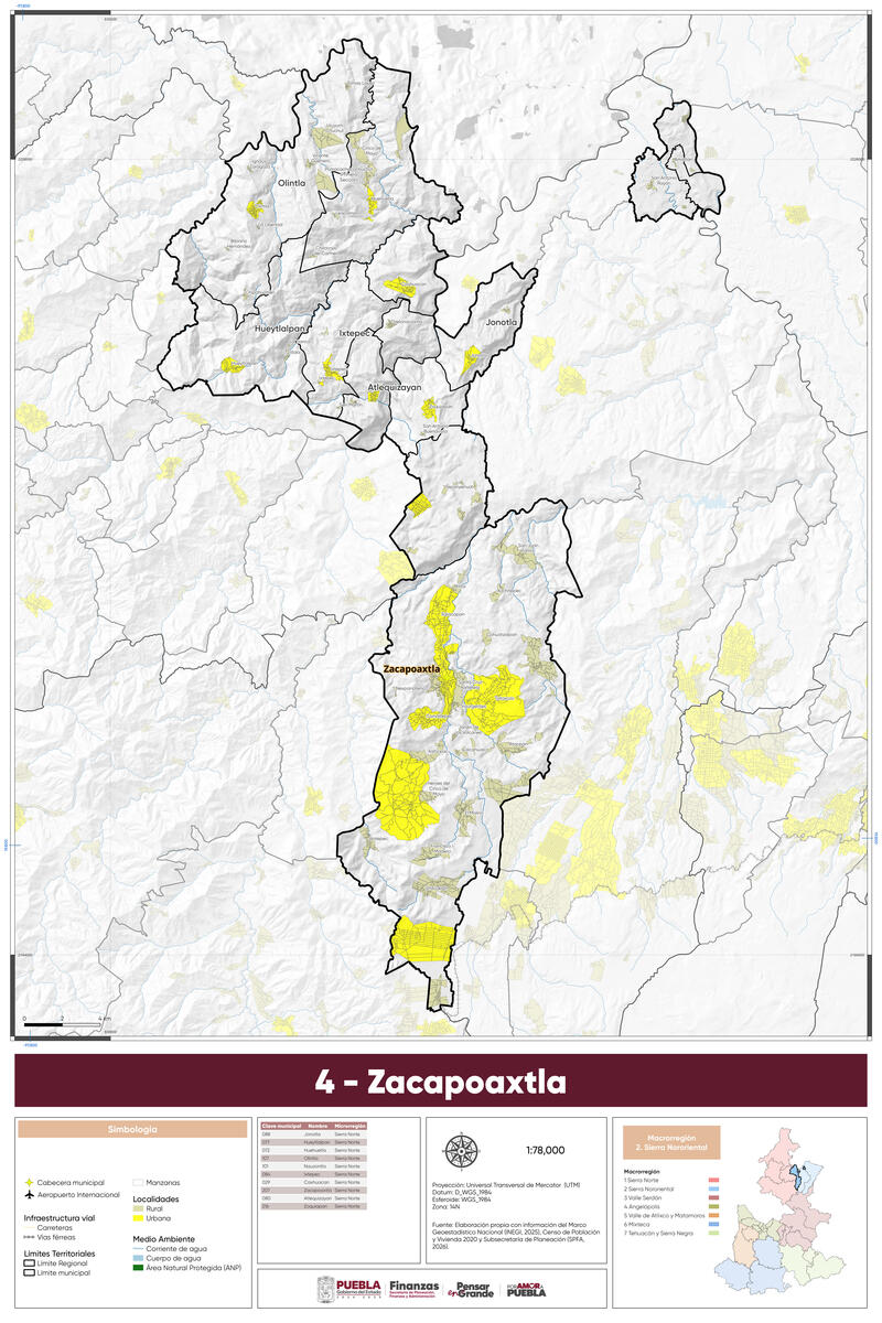 Microrregión 4. Zacapoaxtla