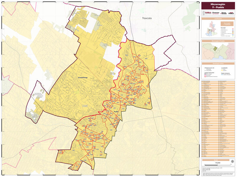 Microrregión 9. Puebla