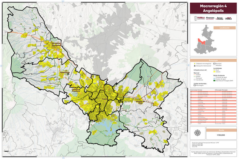 Macrorregión 4. Angelopólis